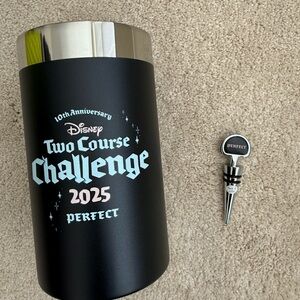 Disney Wine and Dine Perfect Challenger Bottle Chiller with Stopper Set